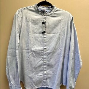 Tommy Hilfiger Blue Blouse Relaxed Fit